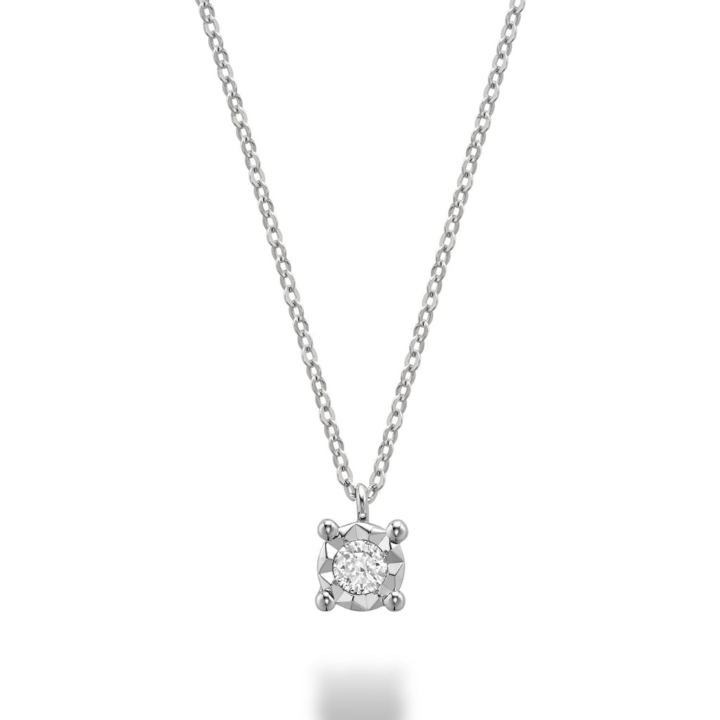 Illusion Diamond Pendant - RNB Jewellery