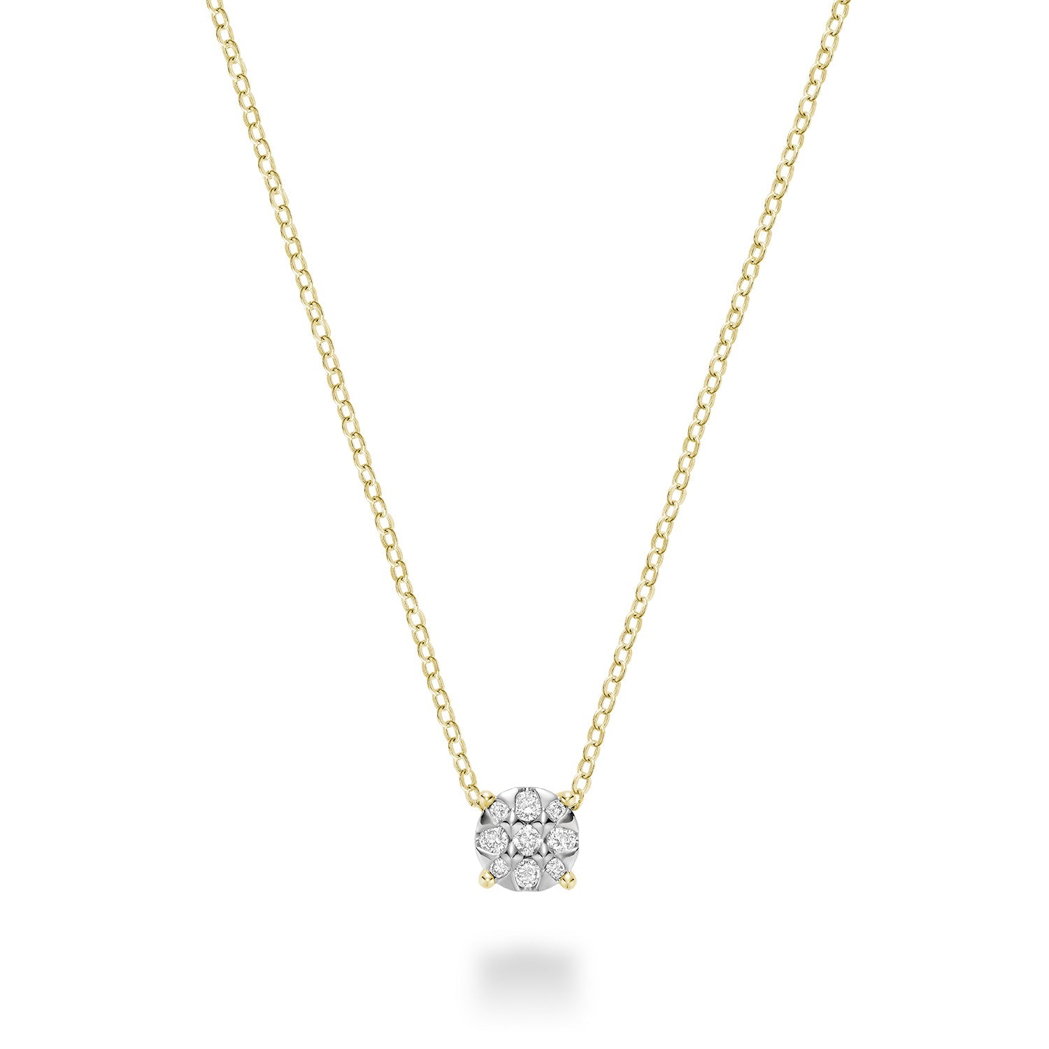 Illusion Diamond Pendant - RNB Jewellery