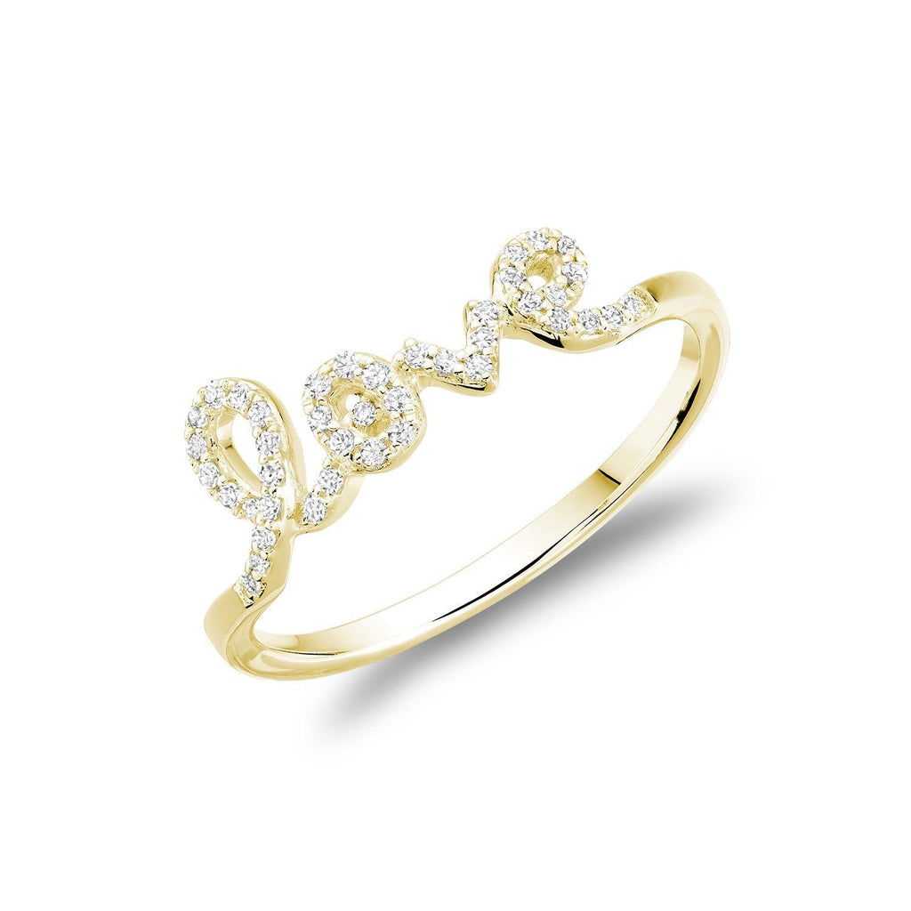 LOVE Diamond Ring - RNB Jewellery
