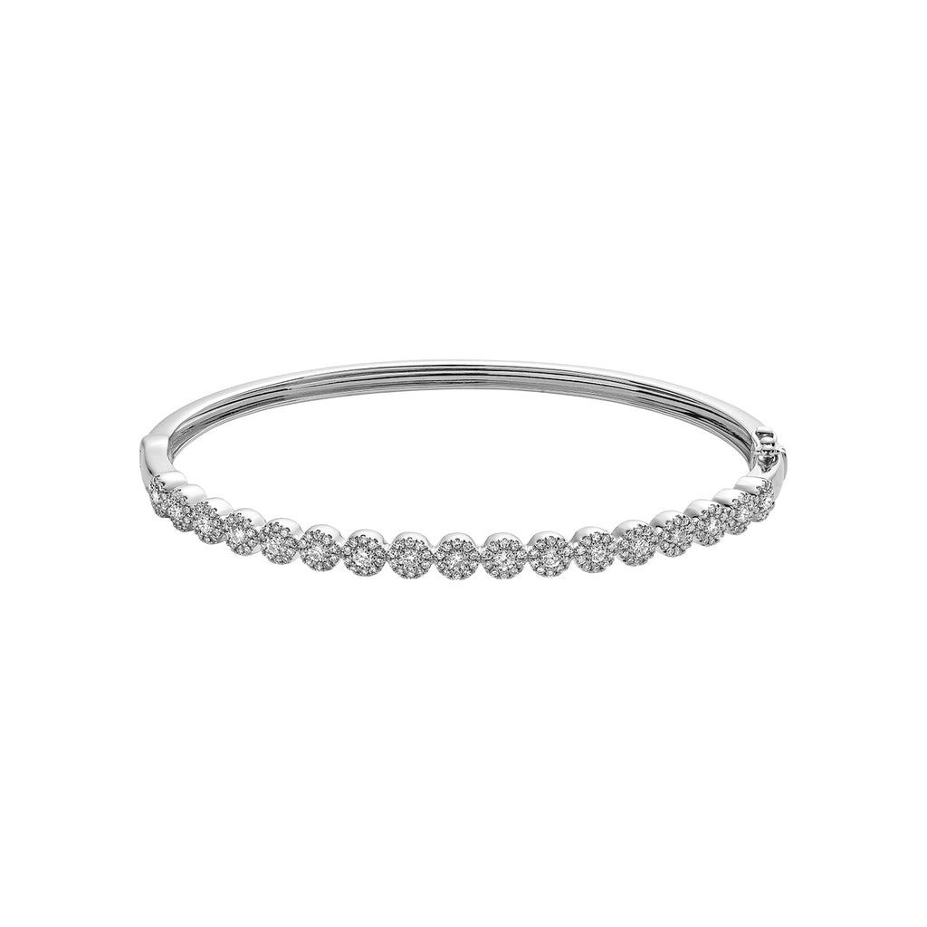 Martini Cup Diamond Bangle Bracelet - RNB Jewellery