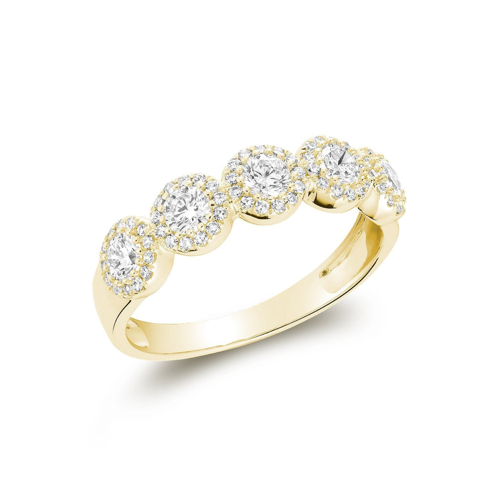 Martini Cup Diamond Ring - RNB Jewellery