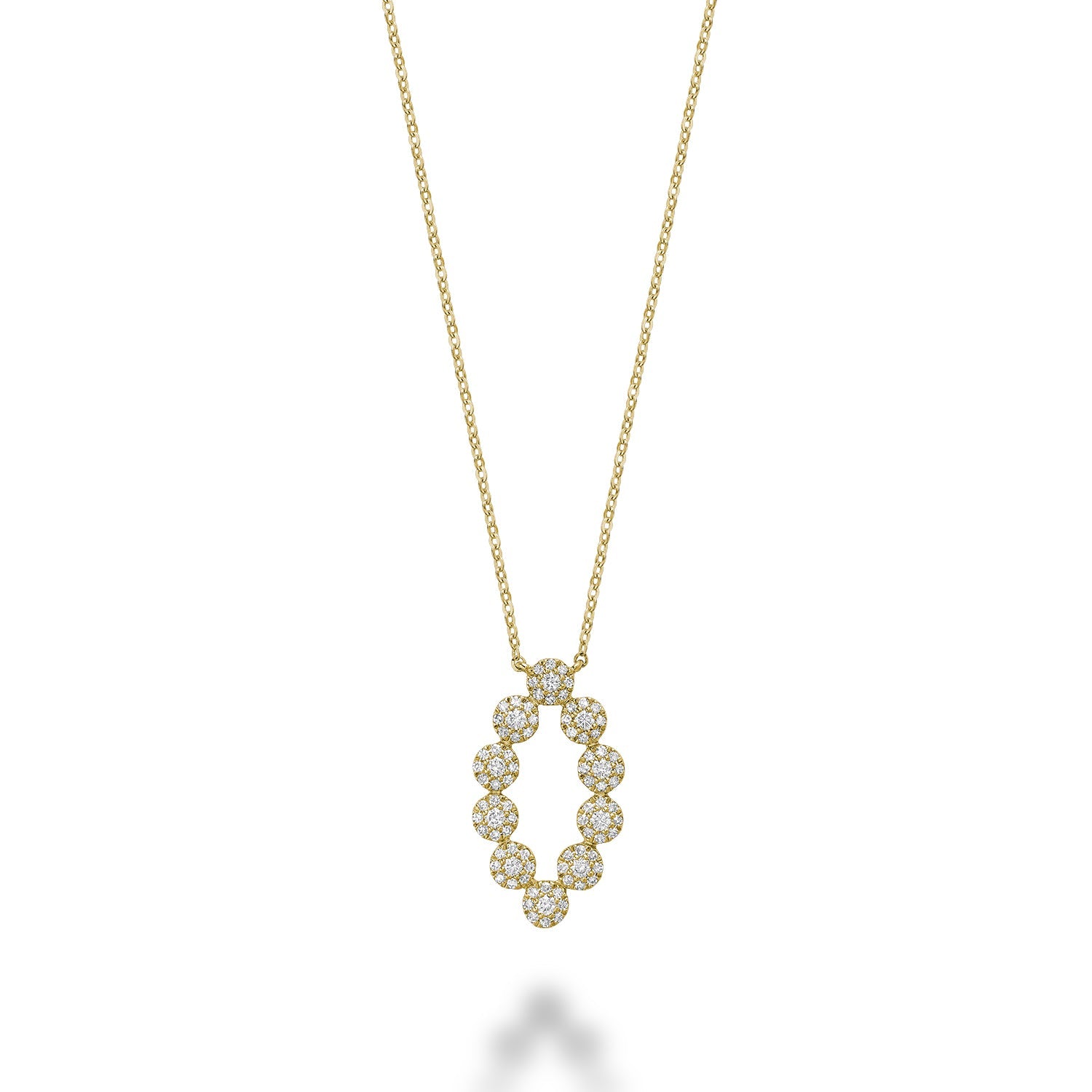 Martini Cup Fashion Diamond Necklace - RNB Jewellery