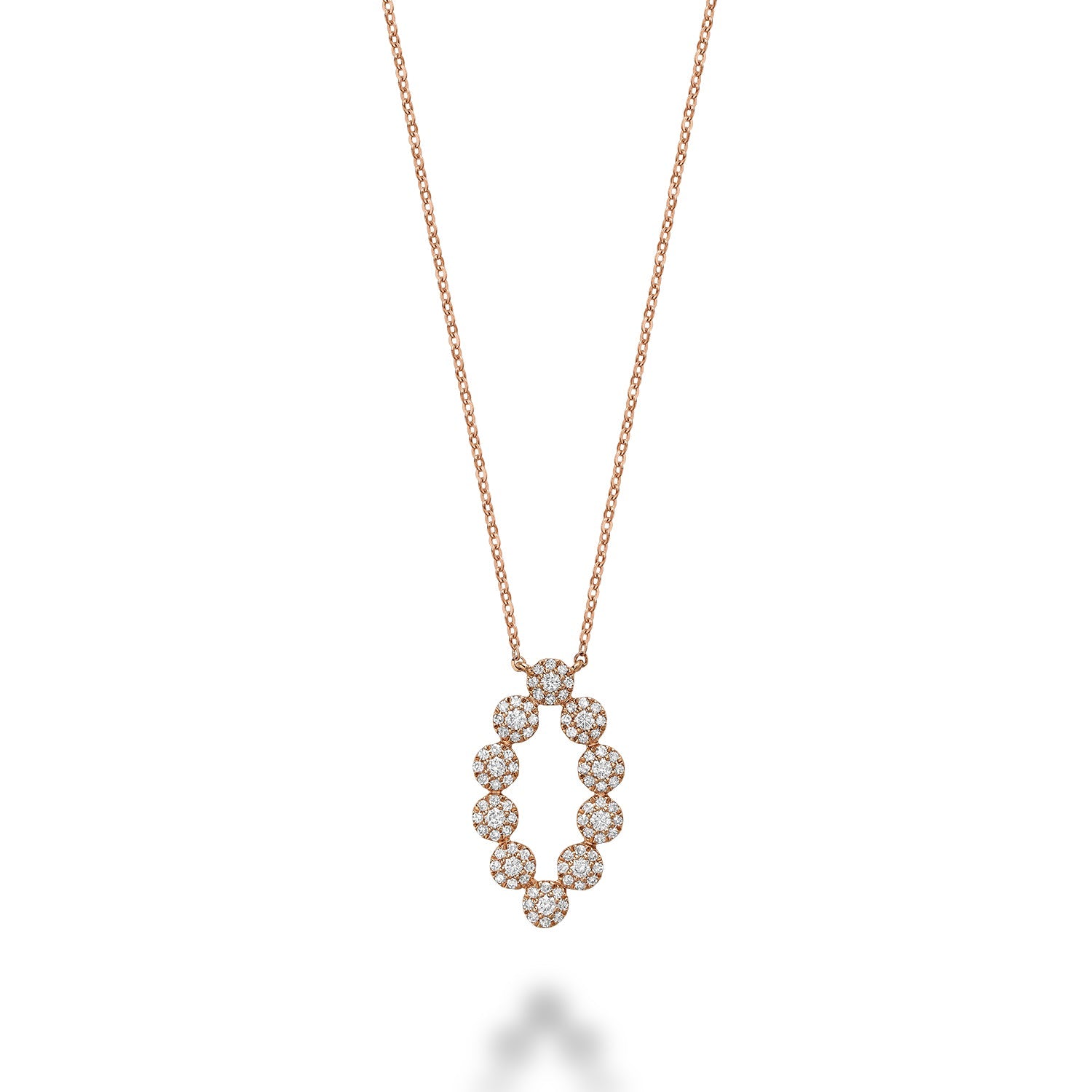 Martini Cup Fashion Diamond Necklace - RNB Jewellery