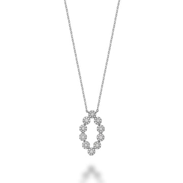 Martini Cup Fashion Diamond Necklace - RNB Jewellery