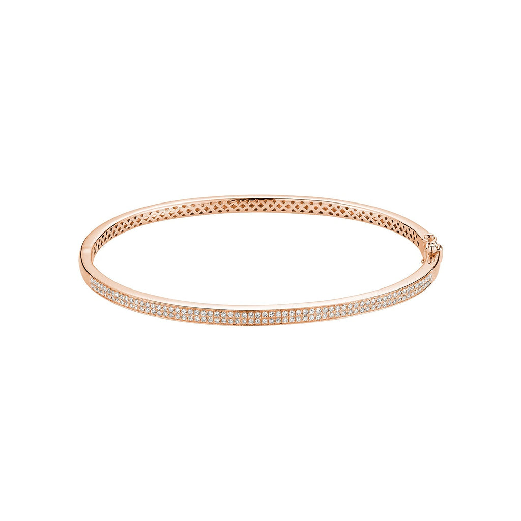 Micro Pave Bangle Bracelet - RNB Jewellery