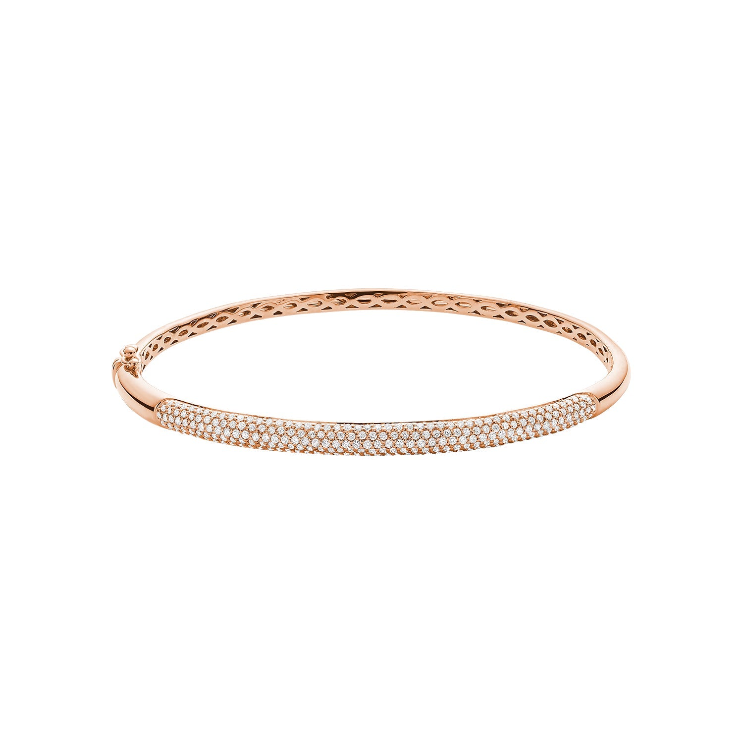 Pave Diamond Bangle Bracelet - RNB Jewellery