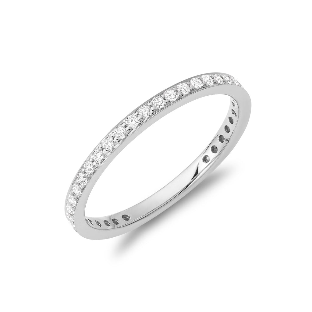 Pave Eternity Diamond Stackable Ring - RNB Jewellery