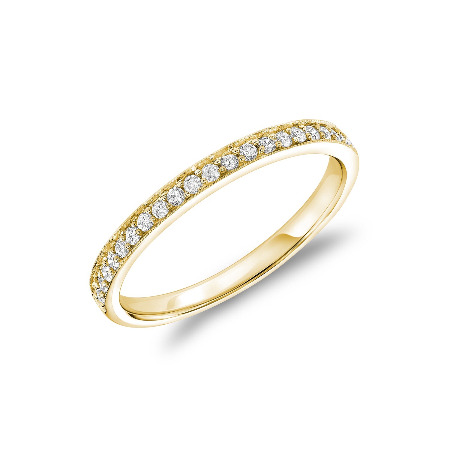 Pavé Milgrain Diamond Ring - RNB Jewellery