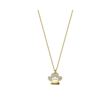 Paw Print Diamond Necklace - RNB Jewellery