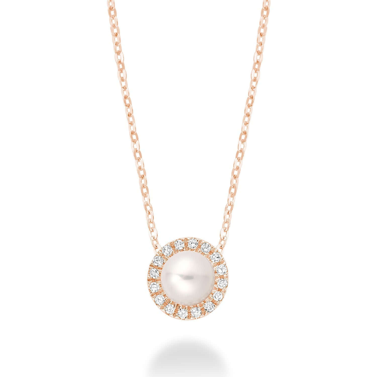 Pearl & Diamond Pendant - RNB Jewellery