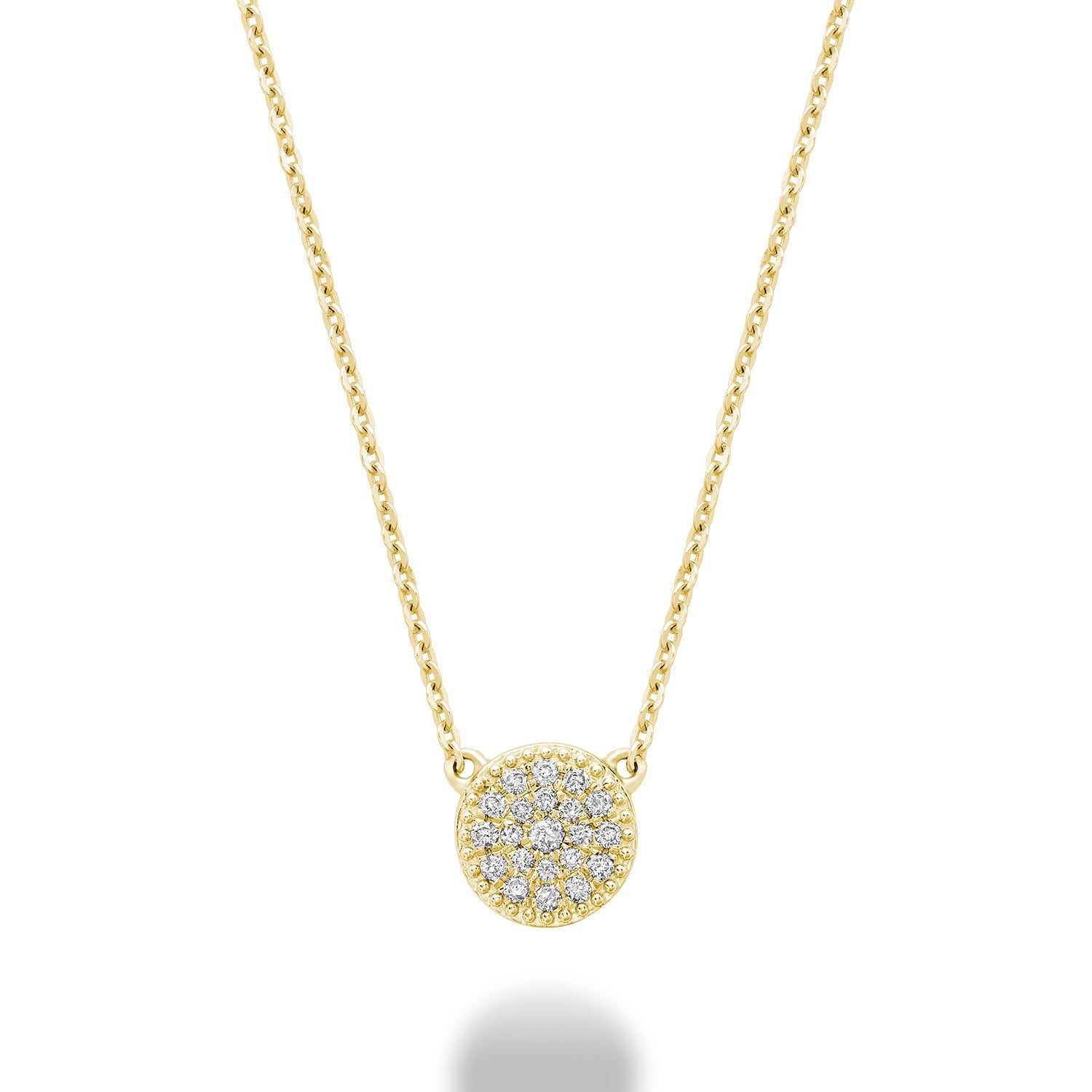 Round Diamond Necklace - RNB Jewellery