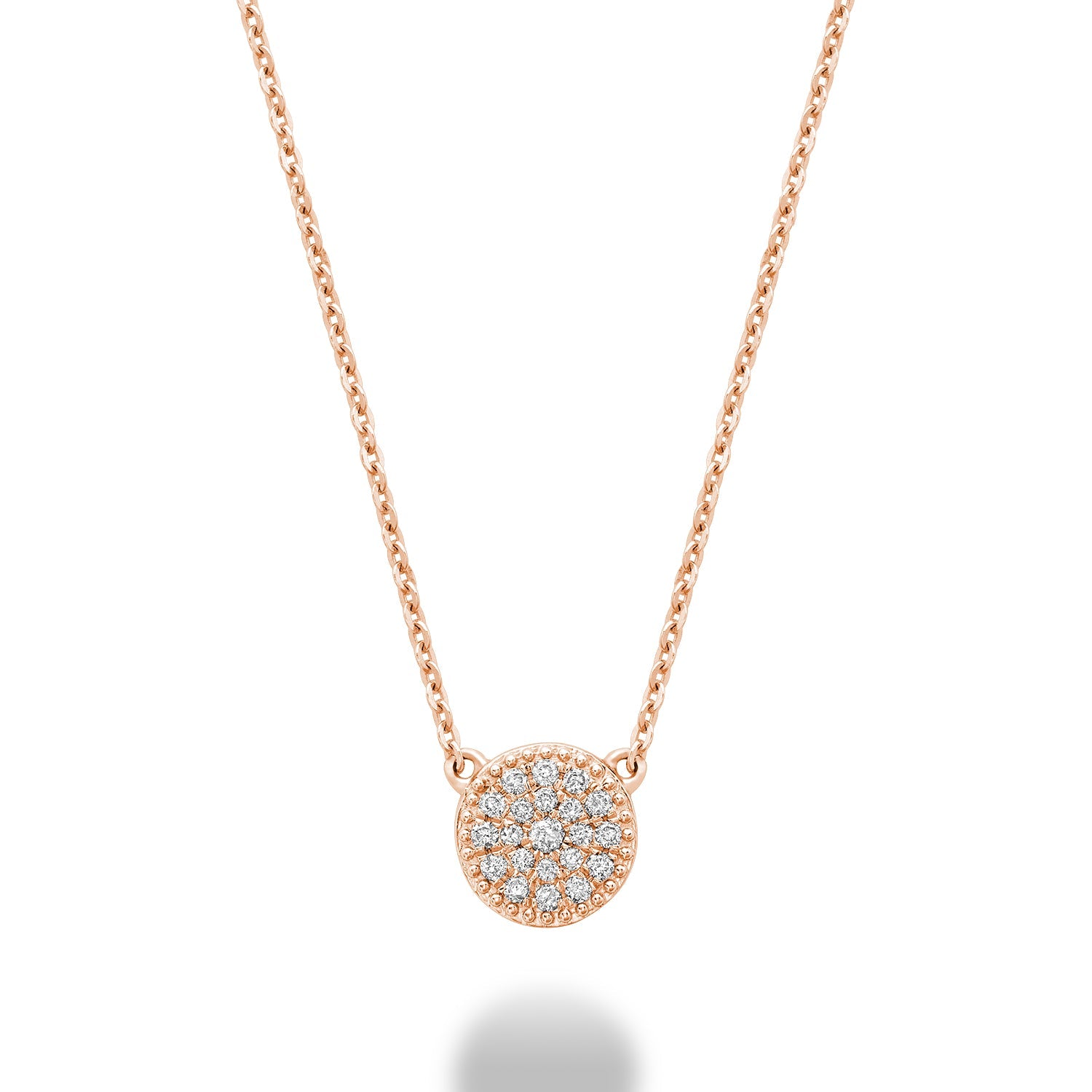 Round Diamond Necklace - RNB Jewellery