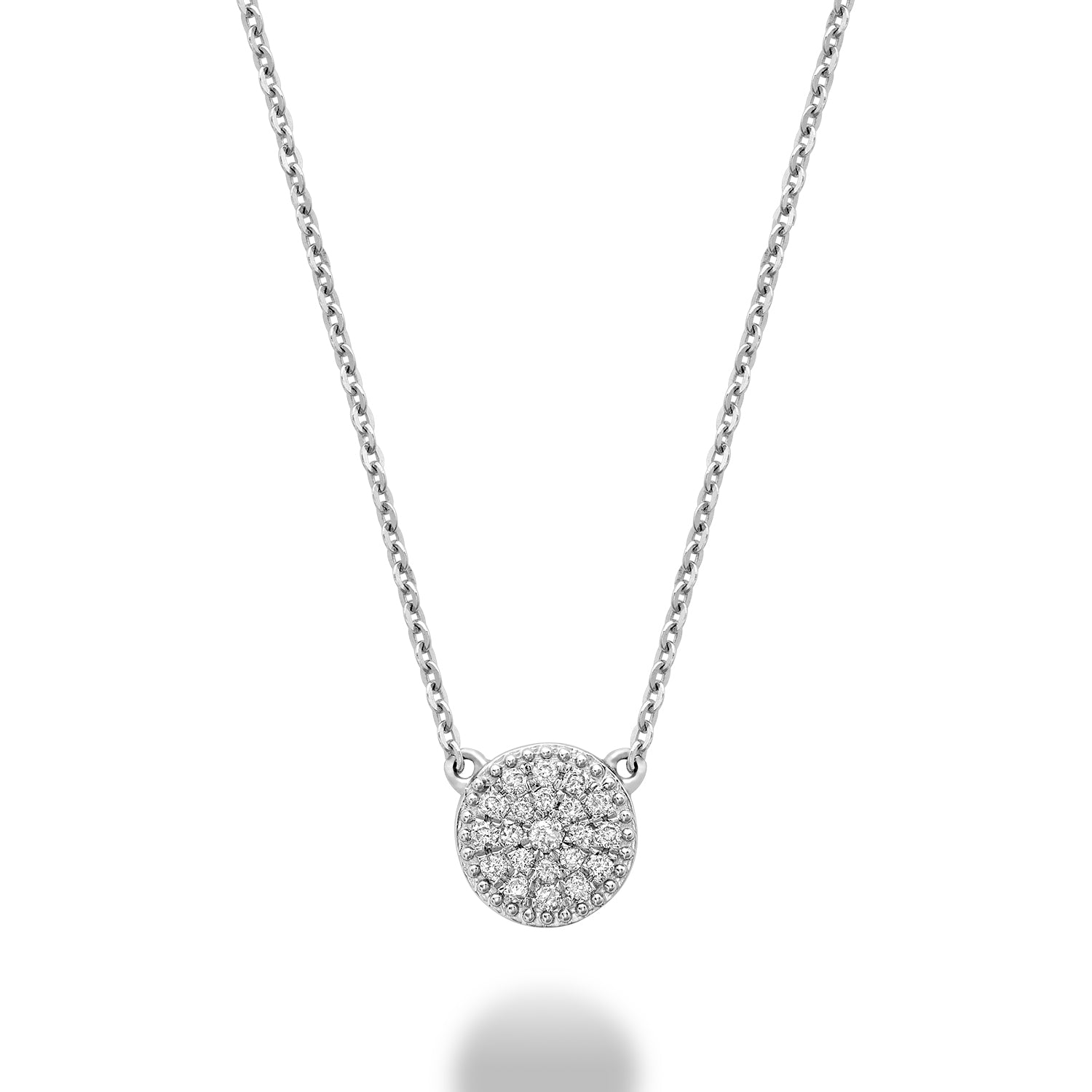 Round Diamond Necklace - RNB Jewellery