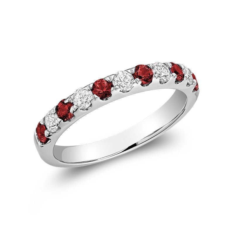 Ruby & Diamond Ring - Bague en Diamand & Rubis - RNB Jewellery