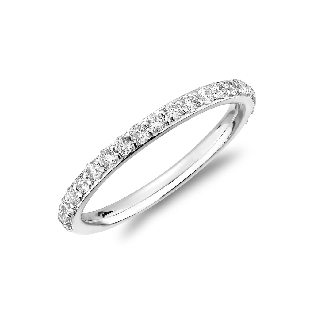 Semi Eternity Diamond Matching Band - RNB Jewellery