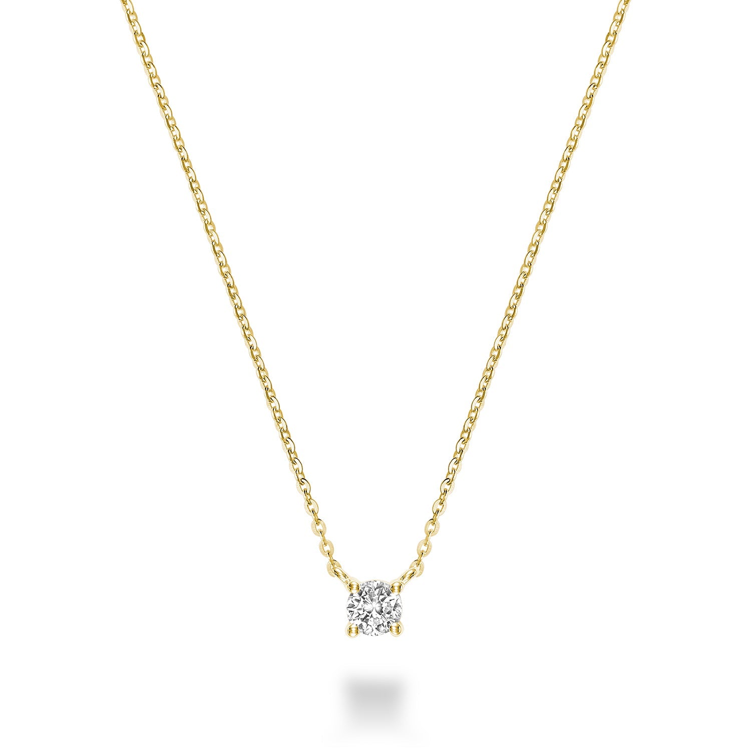 Solitaire Diamond Necklace - RNB Jewellery