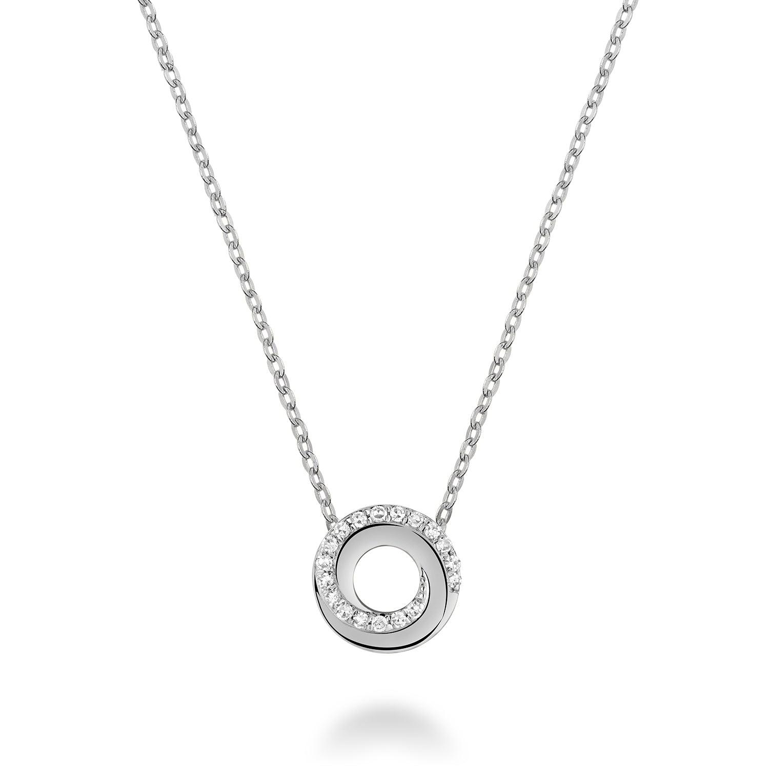 Whirl Diamond Pendant - RNB Jewellery